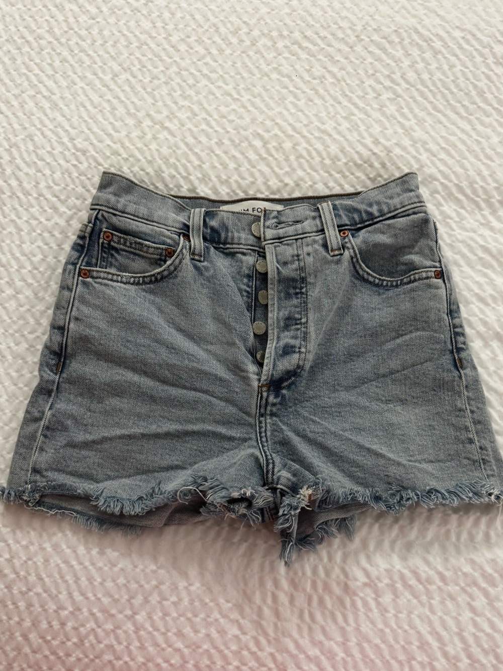 Denim Forum The 50s Arlo High Rise Short
